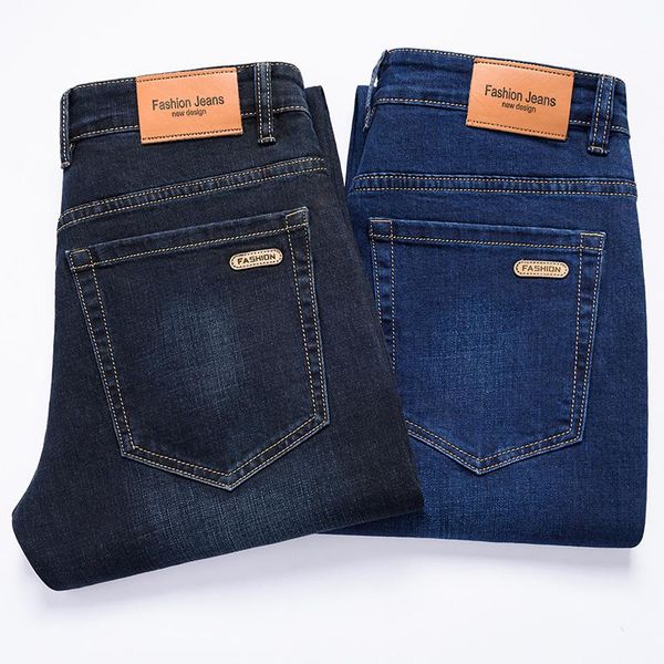 men's jeans autumn winter thick warm classic style fashion loose straight denim trousers male high-end brand stretch pants, Blue
men's jeans autumn winter thick warm classic style fashion loose straight denim trousers male high-end brand stretch pants, Blue