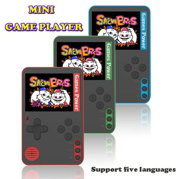 handheld retro game console built-in 500 2.4 inch screen mini classical video player for travel portable players
handheld retro game console built-in 500 2.4 inch screen mini classical video player for travel portable players