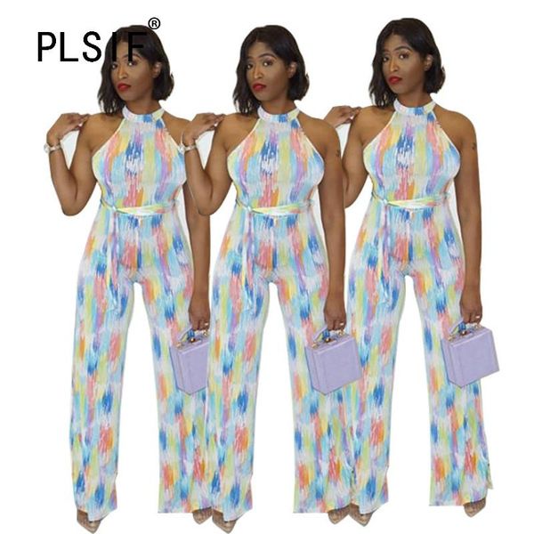 women's jumpsuits & rompers sleeveless tie dye print summer lady loose wide leg pants bohemian style fashion casual, Black;white
women's jumpsuits & rompers sleeveless tie dye print summer lady loose wide leg pants bohemian style fashion casual, Black;white