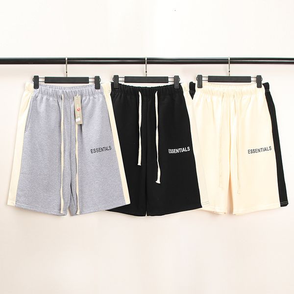 shorts feel of god double track essentials california fog high street side stripe sports capris men's fashion, White;black
shorts feel of god double track essentials california fog high street side stripe sports capris men's fashion, White;black