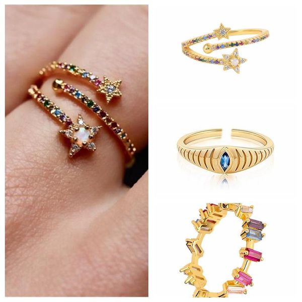 wedding rings canner 1pcs rainbow color finger ring for women anillos fashion jewelry trending products 2021 bague bijoux, Slivery;golden
wedding rings canner 1pcs rainbow color finger ring for women anillos fashion jewelry trending products 2021 bague bijoux, Slivery;golden