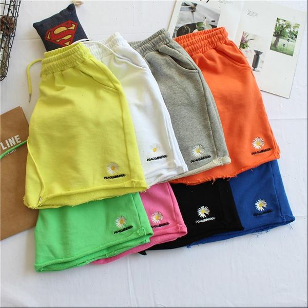 simple cotton women short shorts summer flower embroidery casual pocket elastic waist loose basic gray, White;black
simple cotton women short shorts summer flower embroidery casual pocket elastic waist loose basic gray, White;black