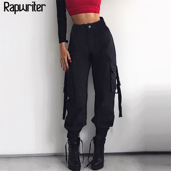 casual solid side big pocket stretch high waist pants women hip hop loose cargo joggers pencil bottom 210510, Black;white
casual solid side big pocket stretch high waist pants women hip hop loose cargo joggers pencil bottom 210510, Black;white