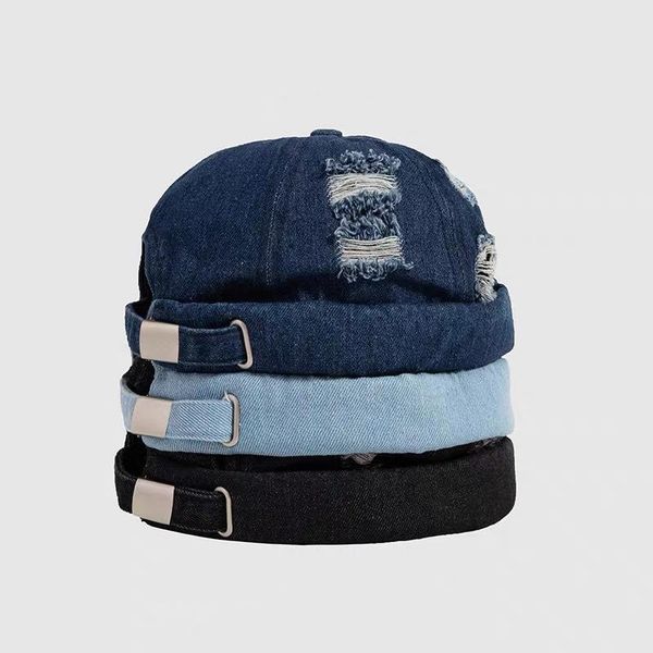 beanies summer sailor sunshade hat landlord retro style no brim cap causal sun block solid denim washing holed adjustable
beanies summer sailor sunshade hat landlord retro style no brim cap causal sun block solid denim washing holed adjustable