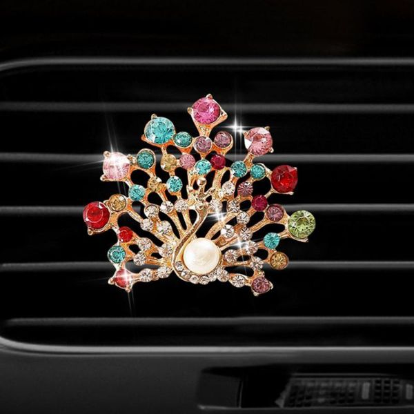 car air freshener 1 pc alloy clip perfume colorful rhinestone peacock shape automotive solid diffuser for ladies gift sedan
car air freshener 1 pc alloy clip perfume colorful rhinestone peacock shape automotive solid diffuser for ladies gift sedan