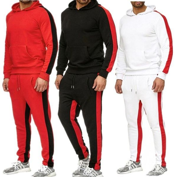 men's tracksuits casual tracksuit 2021 zipper hoodies and sweatpants two pieces sets sportswear clothing for male, Gray
men's tracksuits casual tracksuit 2021 zipper hoodies and sweatpants two pieces sets sportswear clothing for male, Gray