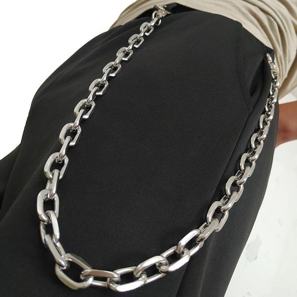keychains punk hip-hop trendy leather belts waist chain male pants men women jeans silver metal clothing accessories
keychains punk hip-hop trendy leather belts waist chain male pants men women jeans silver metal clothing accessories