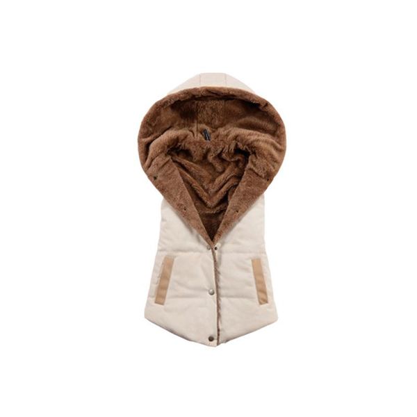 women's vests 2021 korean version spring autumn cotton hooded vest female single-breasted collar casual loose warm cc112, Black;white
women's vests 2021 korean version spring autumn cotton hooded vest female single-breasted collar casual loose warm cc112, Black;white