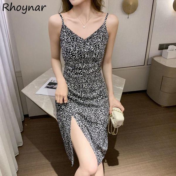 casual dresses women thin summer floral black slim side-slit v-neck chic knee-length spaghetti strap aesthetic temperament harajuku, Black;gray
casual dresses women thin summer floral black slim side-slit v-neck chic knee-length spaghetti strap aesthetic temperament harajuku, Black;gray