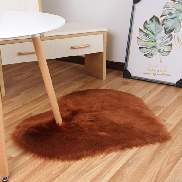9*12 inches shaggy carpet wool faux fluffy mats artificial sheepskin hairy mat love heart rugs no lint for living room carpets
9*12 inches shaggy carpet wool faux fluffy mats artificial sheepskin hairy mat love heart rugs no lint for living room carpets