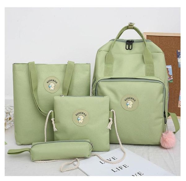 backpack 4psc set fashion simple harajuku oxford school student classical shoulder bag rucksack for teenager girl travel 2021
backpack 4psc set fashion simple harajuku oxford school student classical shoulder bag rucksack for teenager girl travel 2021