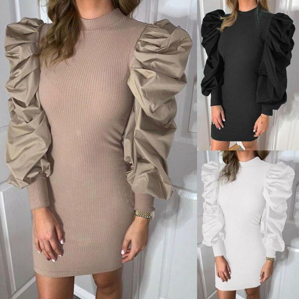 fashion women bodycon mini dess elegant puff long sleeve slim stretch ladies pencil dresses party club dames vestidos streetwear casual, Black;gray
fashion women bodycon mini dess elegant puff long sleeve slim stretch ladies pencil dresses party club dames vestidos streetwear casual, Black;gray