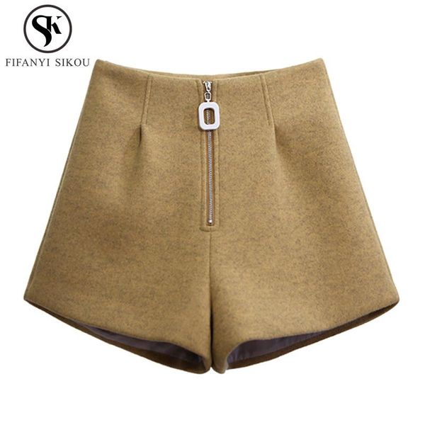 women's shorts 2021 autumn winter wool blends women fashion casual loose high waist wide leg plus size female short trousers, White;black
women's shorts 2021 autumn winter wool blends women fashion casual loose high waist wide leg plus size female short trousers, White;black