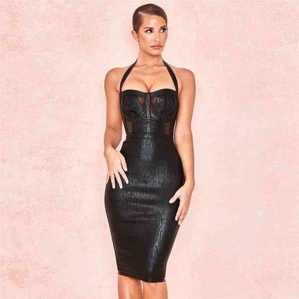 women bandage dress black elegant party night club halter neck sleeveless vestidos bodycon ladies clothes 210515, Black;gray
women bandage dress black elegant party night club halter neck sleeveless vestidos bodycon ladies clothes 210515, Black;gray