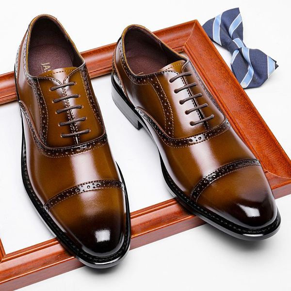 spring 2021 brocade men's leather shoes, business casual formal three joint shoes dress, Black
spring 2021 brocade men's leather shoes, business casual formal three joint shoes dress, Black