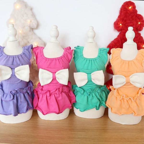 dog apparel fashion dresses for autumn and winter multi candy colors clothes with pocket small bow decor pet skirt puppy
dog apparel fashion dresses for autumn and winter multi candy colors clothes with pocket small bow decor pet skirt puppy