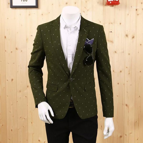 men's suits & blazers men formal autumn winter warm super slim young man christmas gift business wedding groom green dot fashion jacket, White;black
men's suits & blazers men formal autumn winter warm super slim young man christmas gift business wedding groom green dot fashion jacket, White;black