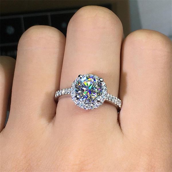 wedding rings luxury crystal round stone ring white zircon for women jewelry vintage fashion silver color girls engagement, Slivery;golden
wedding rings luxury crystal round stone ring white zircon for women jewelry vintage fashion silver color girls engagement, Slivery;golden
