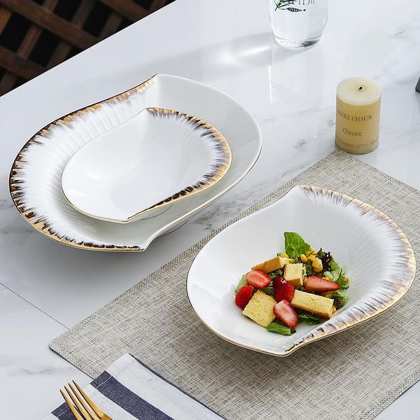 dishes & plates nordic conch ceramic el restaurant steamed fish plate modern simple home snack dessert noodle soup kitchen tableware
dishes & plates nordic conch ceramic el restaurant steamed fish plate modern simple home snack dessert noodle soup kitchen tableware
