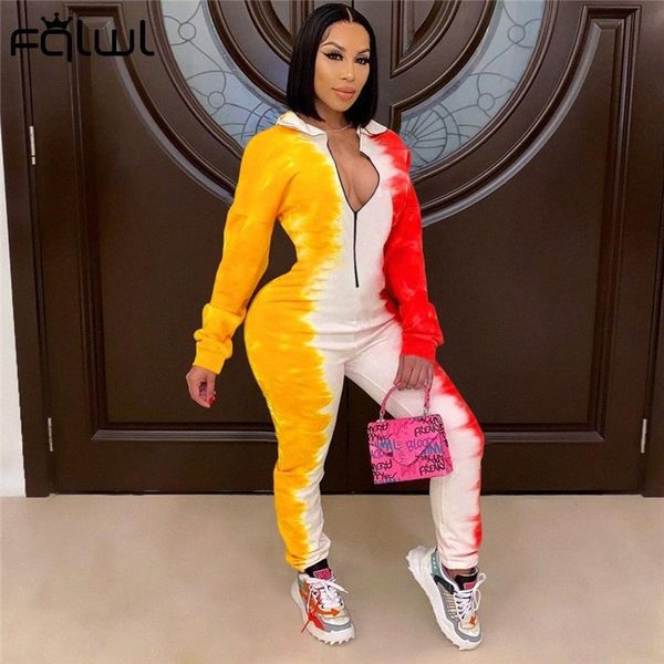 fqlwl patchwork tie dye zipper one piece outfits bodycon jumpsuit women activewear long sleeve rompers womens jumpsuit female x63x, Black
fqlwl patchwork tie dye zipper one piece outfits bodycon jumpsuit women activewear long sleeve rompers womens jumpsuit female x63x, Black