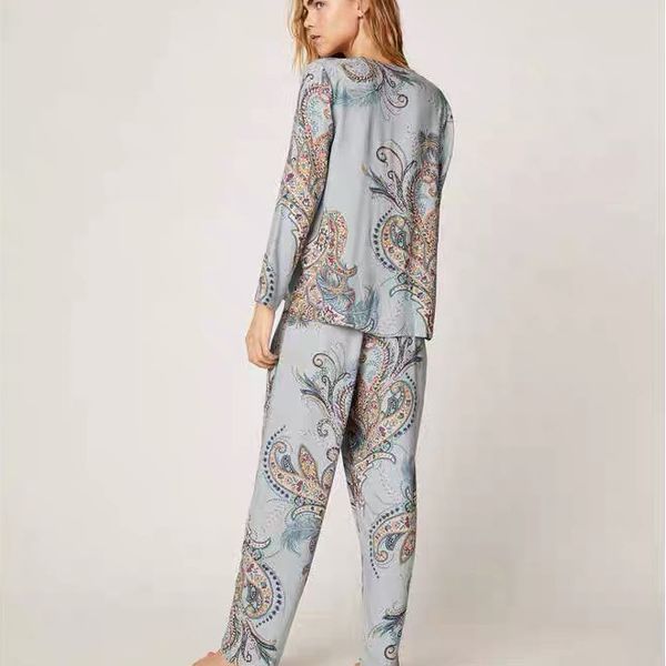 women's thermal underwear spanish o family autumn rayon satin cotton pajamas long sleeve suit silk home wear, Black;pink
women's thermal underwear spanish o family autumn rayon satin cotton pajamas long sleeve suit silk home wear, Black;pink