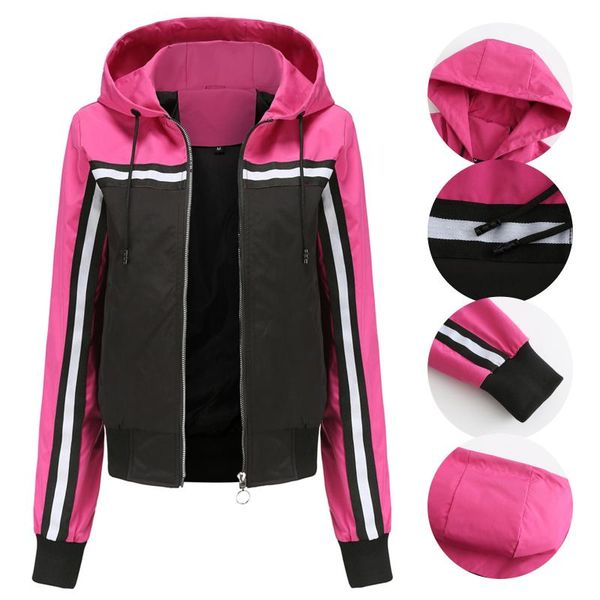 women's jackets womens winter coats 2021 hoodedes sports jacket patchwork print draw string long sleeve collar slim outerwear coat 2180, Black;brown
women's jackets womens winter coats 2021 hoodedes sports jacket patchwork print draw string long sleeve collar slim outerwear coat 2180, Black;brown