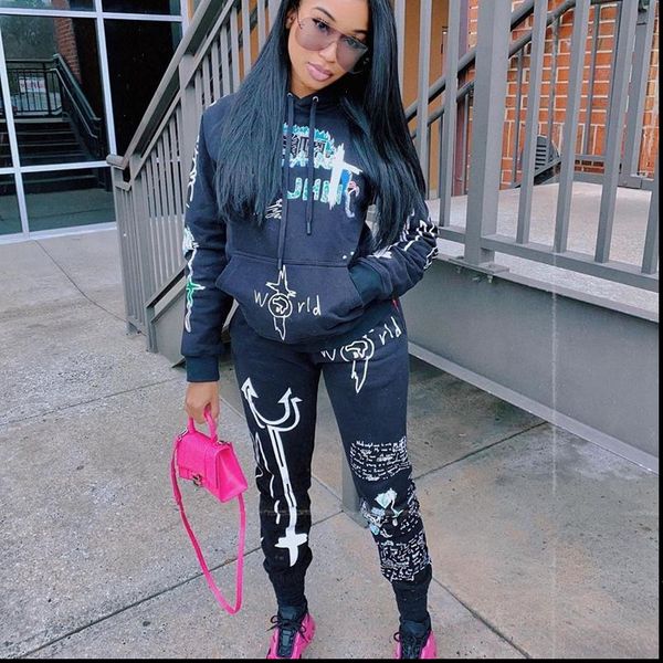 womens tracksuits plus size two piece set tracksuit for women long sleeve hoodies joggers sweat suits lounge wear outfits matching, Gray
womens tracksuits plus size two piece set tracksuit for women long sleeve hoodies joggers sweat suits lounge wear outfits matching, Gray