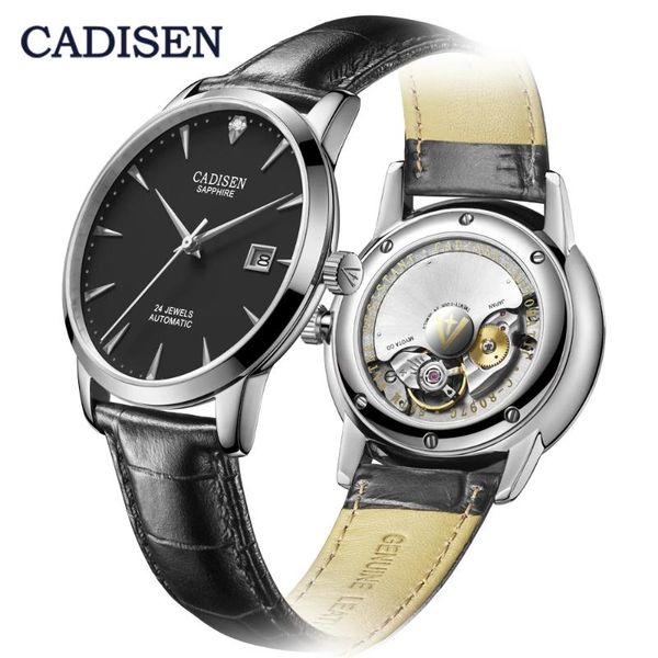 wristwatches cadisen automatic mechanical mens watches miyota 9015 wristwatch real diamond watch clocks relogio masculino, Slivery;brown
wristwatches cadisen automatic mechanical mens watches miyota 9015 wristwatch real diamond watch clocks relogio masculino, Slivery;brown
