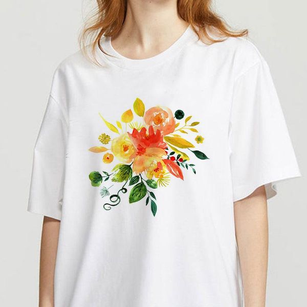 women's t-shirt ullzang vintage 90s tshirt fashion tees flower print t shirt female tumblr clothing korean graphic, White
women's t-shirt ullzang vintage 90s tshirt fashion tees flower print t shirt female tumblr clothing korean graphic, White