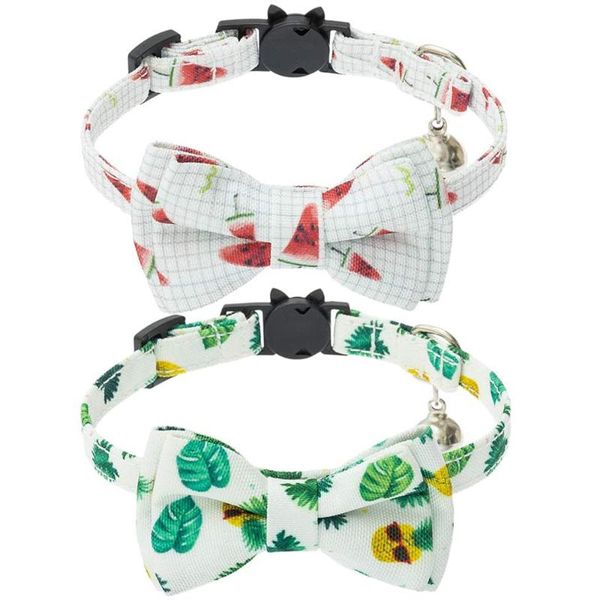 breakaway cat collar with removable bow tie adjustable soft collars bell and cute fruit patterns for kitties & leads
breakaway cat collar with removable bow tie adjustable soft collars bell and cute fruit patterns for kitties & leads