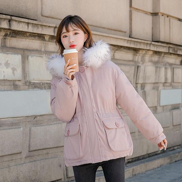 women's down & parkas isenmal coats women winter 2021 style to overcome mid-length plus velvet thick cotton clothing temperament jacket, Black
women's down & parkas isenmal coats women winter 2021 style to overcome mid-length plus velvet thick cotton clothing temperament jacket, Black