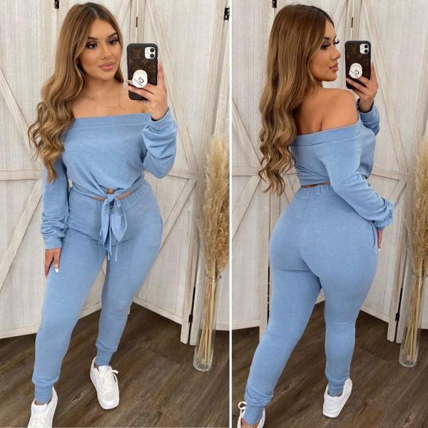 women's two piece pants lady suit blue backless long-sleeved casual two-piece set fall 2021 womens fashion slim-fit trousers sports, White
women's two piece pants lady suit blue backless long-sleeved casual two-piece set fall 2021 womens fashion slim-fit trousers sports, White