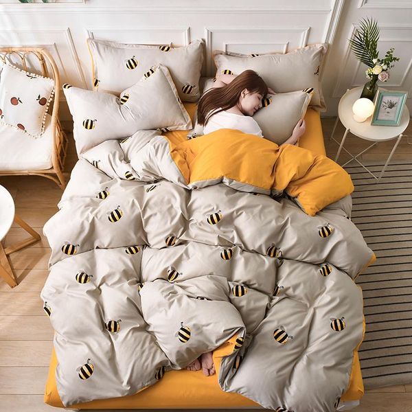 bedding sets birthday present pastoral fitted sheet ab side duvet cover set bed pillowcase &
bedding sets birthday present pastoral fitted sheet ab side duvet cover set bed pillowcase &