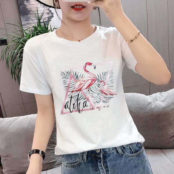 gkfnmt harajuku aesthetic flowers printing t-shirt fashion women's t shirts o neck short sleeve tee shirt casual women clothing, White
gkfnmt harajuku aesthetic flowers printing t-shirt fashion women's t shirts o neck short sleeve tee shirt casual women clothing, White
