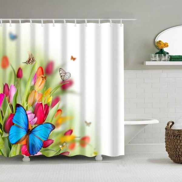 plant shower curtain tulip flower butterfly fashion bath accessories with 12 hooks waterproof polyester fabric bathroom decor curtains
plant shower curtain tulip flower butterfly fashion bath accessories with 12 hooks waterproof polyester fabric bathroom decor curtains
