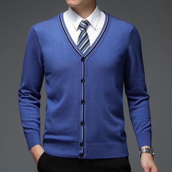 men's sweaters 2022 autumn and winter knitting cardigan solid color business outerwear casual sweater, White;black
men's sweaters 2022 autumn and winter knitting cardigan solid color business outerwear casual sweater, White;black
