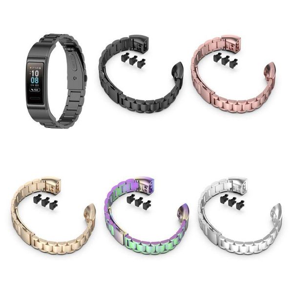 watch bands universal replacement stainless steel metal strap watchband for hua-wei band 3 ter-b29 pro ter-b09 4 ter-b29s, Black;brown
watch bands universal replacement stainless steel metal strap watchband for hua-wei band 3 ter-b29 pro ter-b09 4 ter-b29s, Black;brown