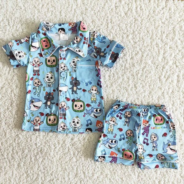 boutique kids short sleeve outfits baby girls and cartoon pjs set toddler infants turndown collar add shorts 2pieces, White
boutique kids short sleeve outfits baby girls and cartoon pjs set toddler infants turndown collar add shorts 2pieces, White
