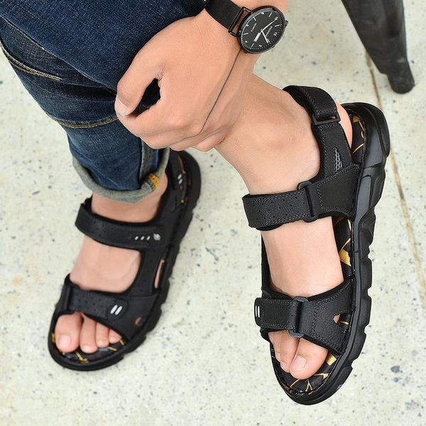 sandals para deportivas hombre sandale schuhe heren zomerschoenen ete outdoor zapatillas water flip beach for sneakers shoe de, Black 
sandals para deportivas hombre sandale schuhe heren zomerschoenen ete outdoor zapatillas water flip beach for sneakers shoe de, Black