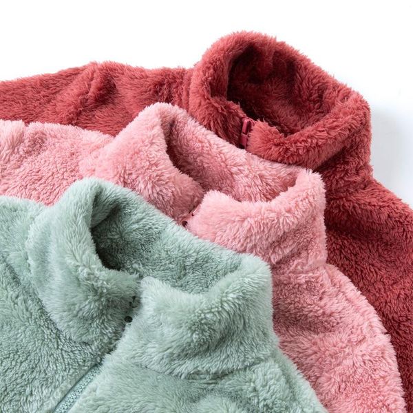 women's jackets coral velvet coat double sided fleece jacket men outdoor sweater inner liner autumn winter women pocket stand-up collar, Black;brown
women's jackets coral velvet coat double sided fleece jacket men outdoor sweater inner liner autumn winter women pocket stand-up collar, Black;brown
