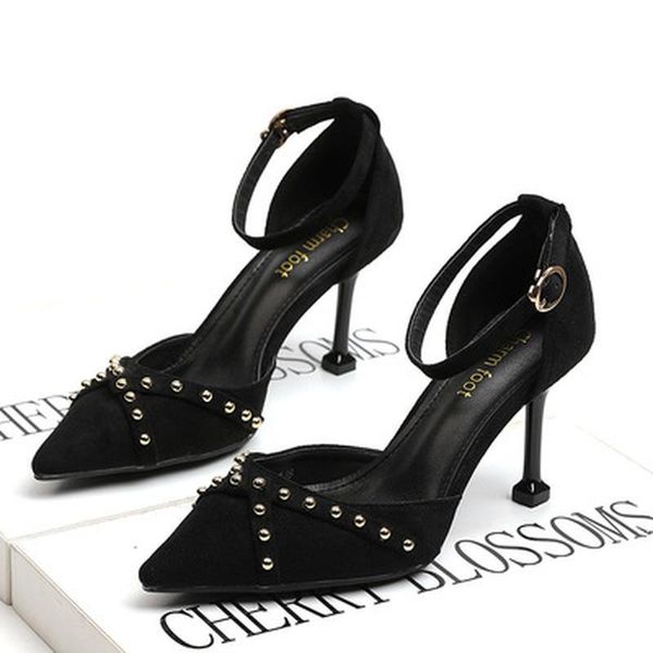 dress shoes 2021 women fashion navy blue buckle strap stiletto heels for office lady casual black rivet heel
dress shoes 2021 women fashion navy blue buckle strap stiletto heels for office lady casual black rivet heel