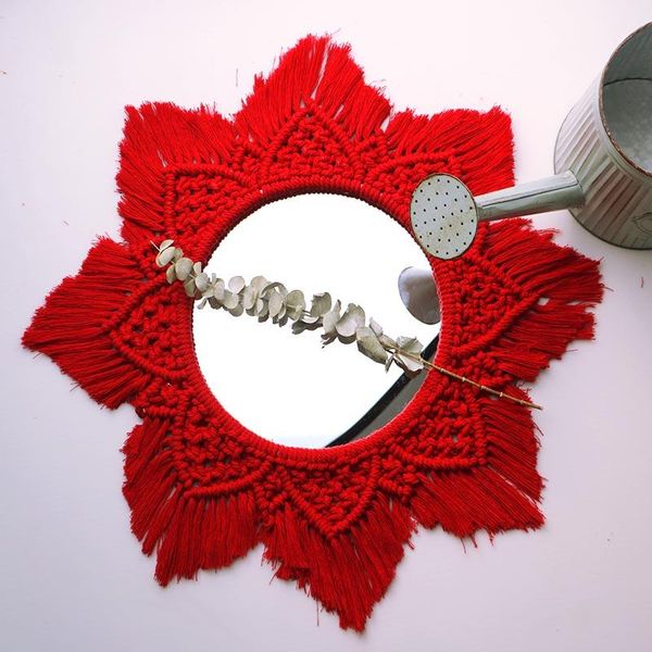 mirrors mirror wall decor boho macrame tapestry handmade bohemian round big makeup for dressing room decroration
mirrors mirror wall decor boho macrame tapestry handmade bohemian round big makeup for dressing room decroration