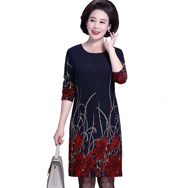 casual dresses autumn winter middle aged women dress o neck long sleeve floral print ladies loose party robe plus size n0um, Black;gray
casual dresses autumn winter middle aged women dress o neck long sleeve floral print ladies loose party robe plus size n0um, Black;gray