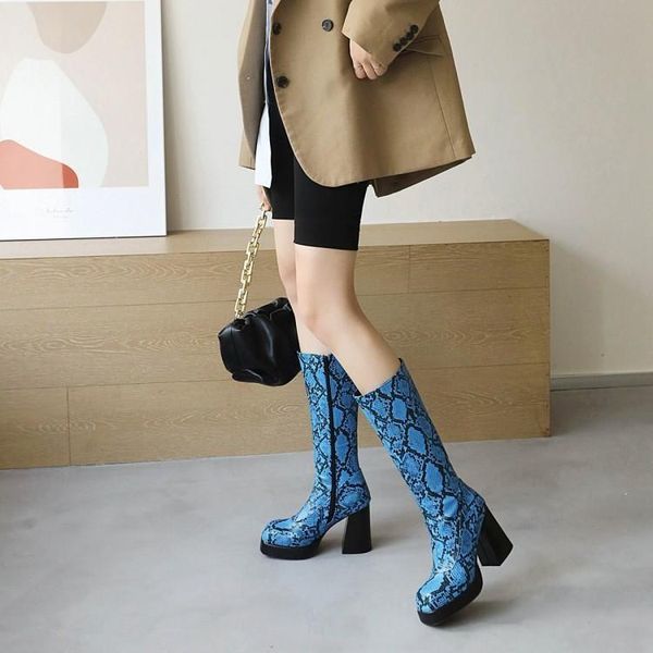 boots 2021 autumn british style women's versatile square head thick heel middle snake pattern cotton, Black
boots 2021 autumn british style women's versatile square head thick heel middle snake pattern cotton, Black