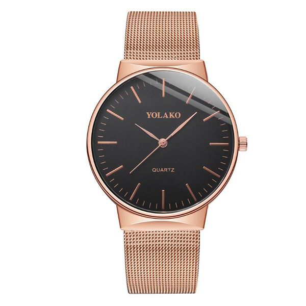 wristwatches men ultra thin mesh belt watch luxury male quartz stainless steel casual yolako clock relogio masculino, Slivery;brown
wristwatches men ultra thin mesh belt watch luxury male quartz stainless steel casual yolako clock relogio masculino, Slivery;brown