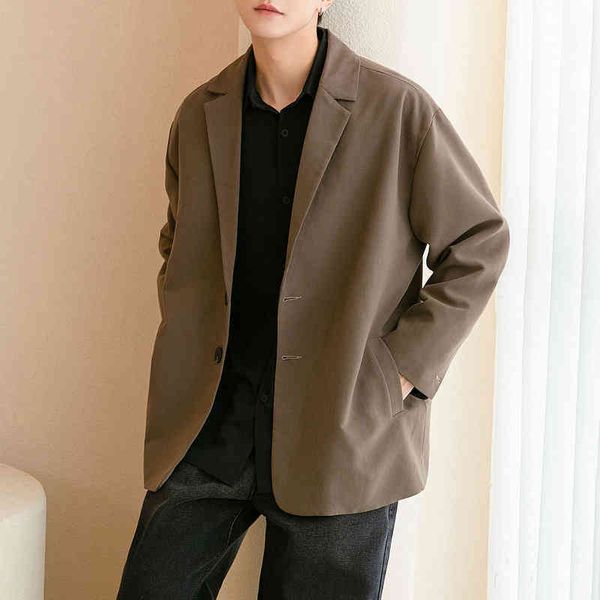 premium casual black men's fashion loose lapel et, brown coat, suit, m-xl, 2021, Black;brown
premium casual black men's fashion loose lapel et, brown coat, suit, m-xl, 2021, Black;brown
