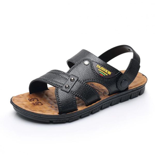 sandals summer men leather beach outdoor comfortable soft footwear rubber shoes 2021 big size 39-44, Black
sandals summer men leather beach outdoor comfortable soft footwear rubber shoes 2021 big size 39-44, Black