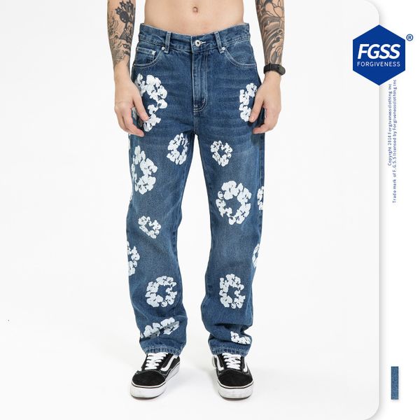 jeans fgss men's wear fashion hip hop kanye heavy industry washing in autumn and winter 2021, Blue
jeans fgss men's wear fashion hip hop kanye heavy industry washing in autumn and winter 2021, Blue