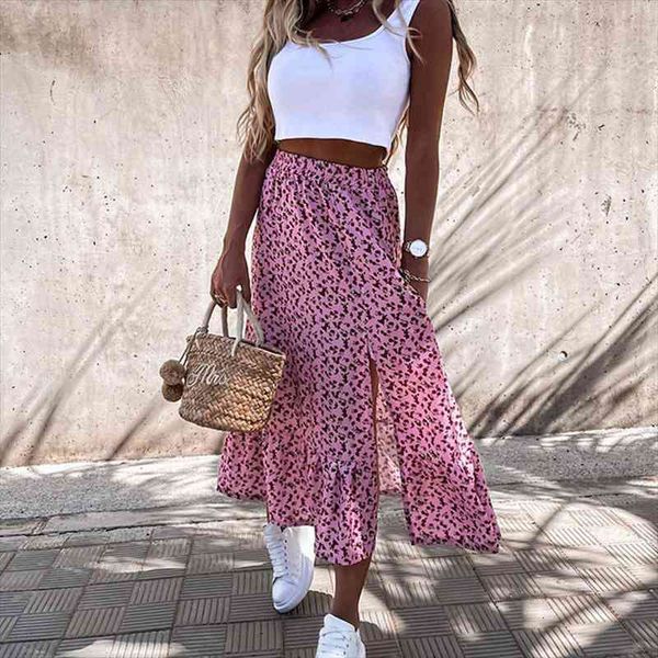 summer design vintage floral ruffle long skirts women elegant split a-line sweet skirts lady casual elastic waist, Black
summer design vintage floral ruffle long skirts women elegant split a-line sweet skirts lady casual elastic waist, Black