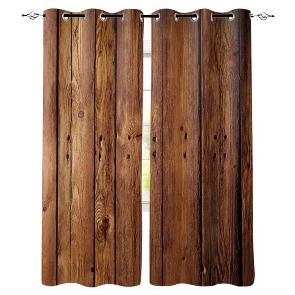 brown planks retro wood grain curtain for living room kids decoration bedroom window treatment drapes &
brown planks retro wood grain curtain for living room kids decoration bedroom window treatment drapes &